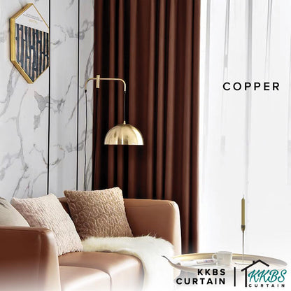 Luxeria 90% Blackout Curtain Ready Made