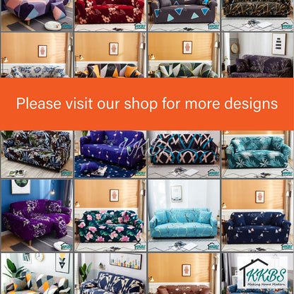 Pelindung Anti Calar Gentian Susu Elastik Kusyen Sarung Sofa Halaman 1