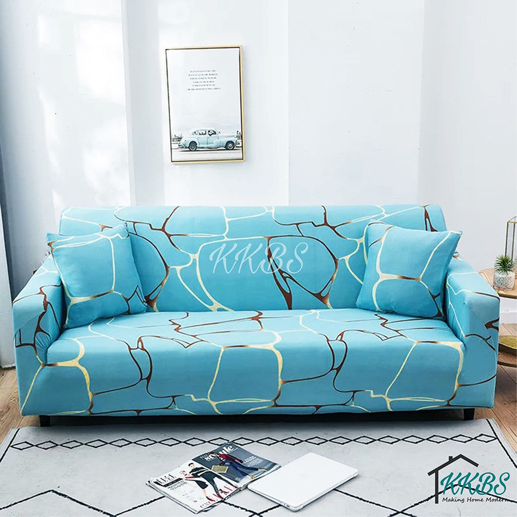 Pelindung Anti Calar Gentian Susu Elastik Kusyen Sarung Sofa Halaman 1