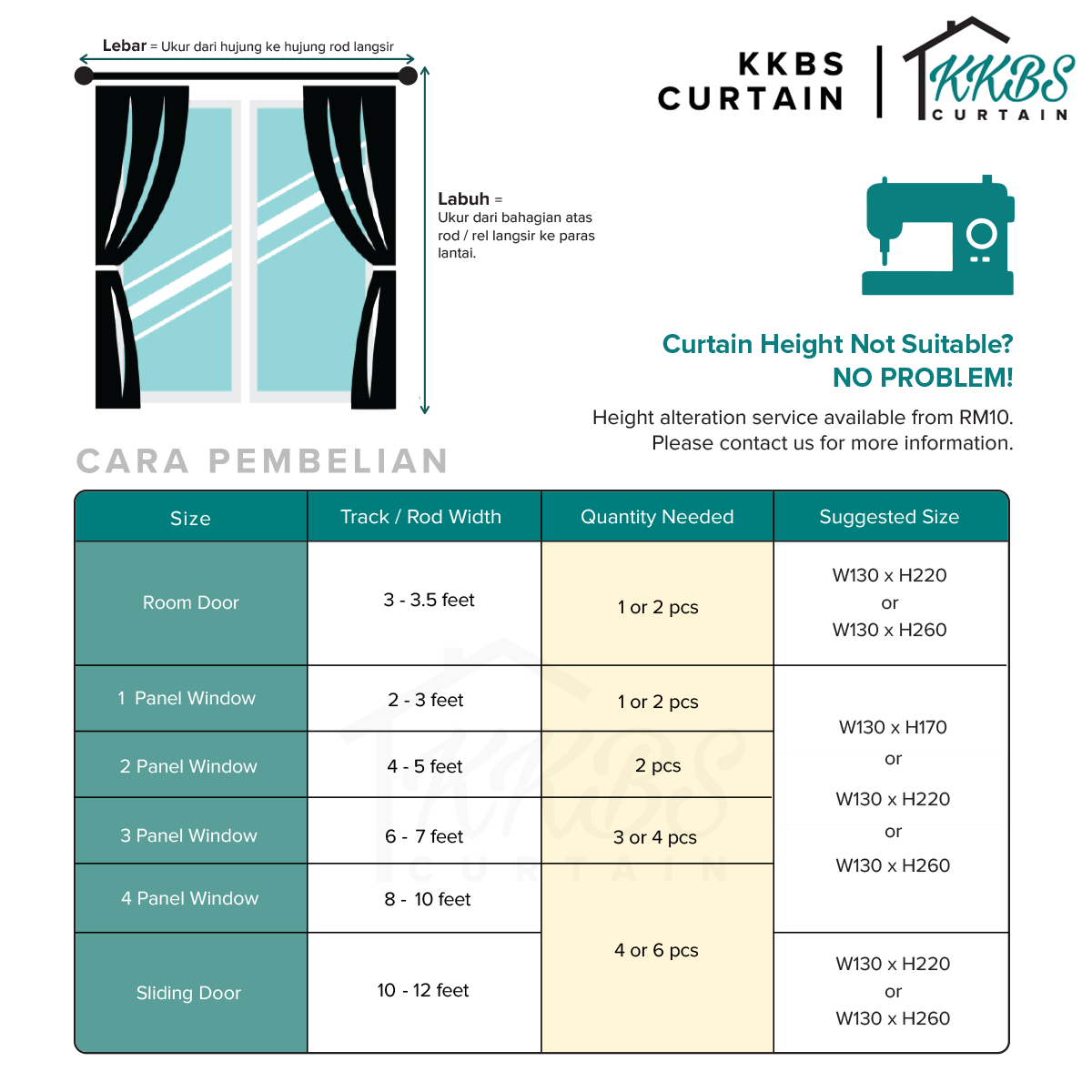 Jorica 85-95% Blackout Curtain Ready Made Standard Width