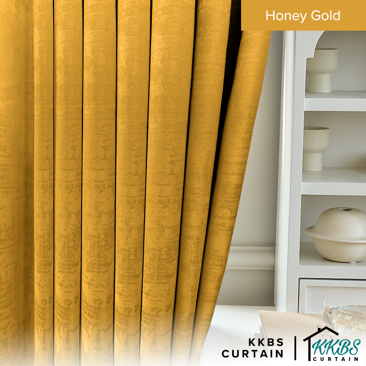 Jorica 85-95% Blackout Curtain Ready Made Standard Width