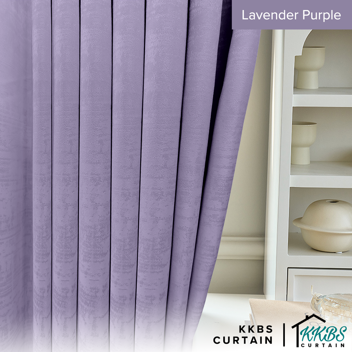 Jorica 85-95% Blackout Curtain Ready Made Standard Width