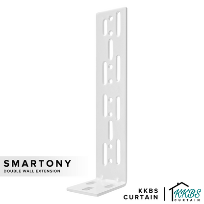 Smartony 电动窗帘轨道双壁延伸支架