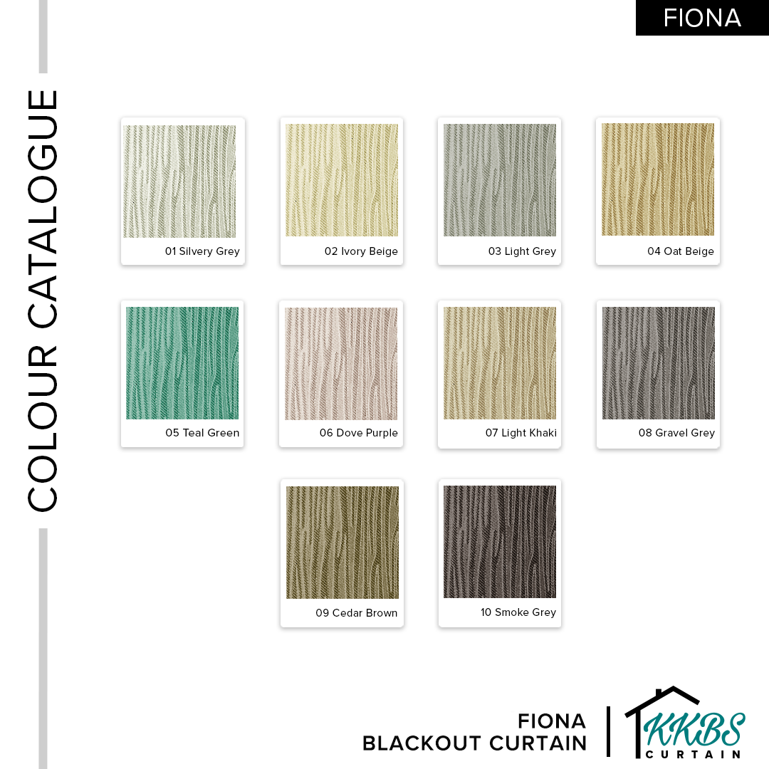 Fiona Langsir Blackout Tempahan