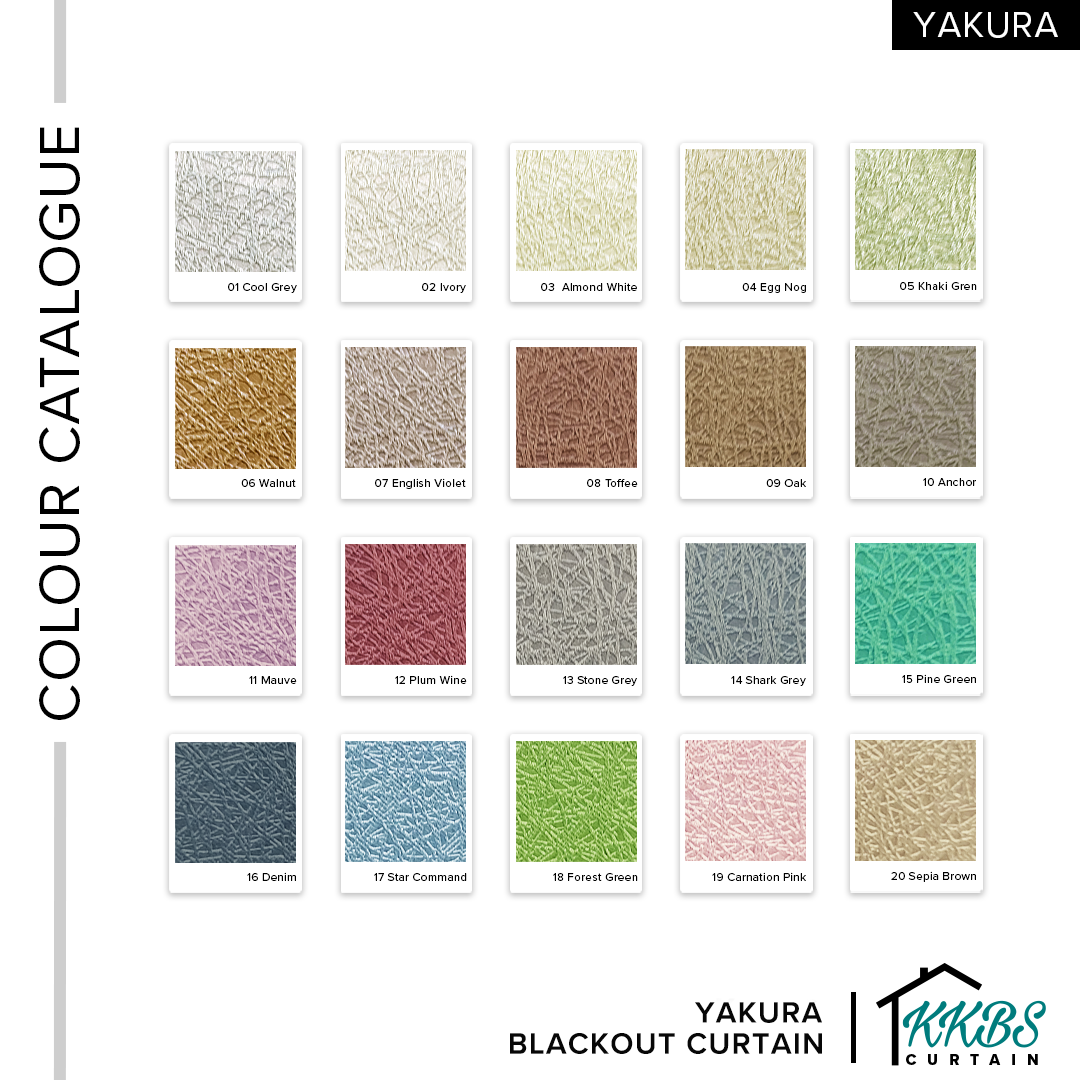 Yakura Langsir Blackout Tempahan