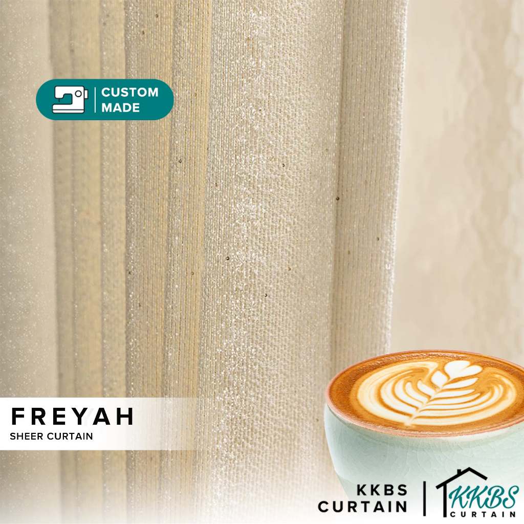 Freyah Langsir Sheer Tempahan