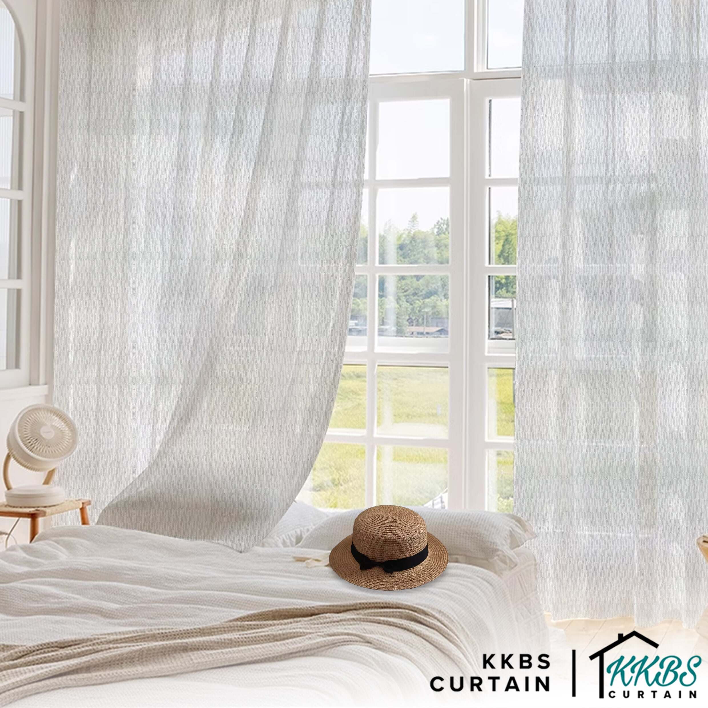 Joneko Sheer Curtain Custom Made