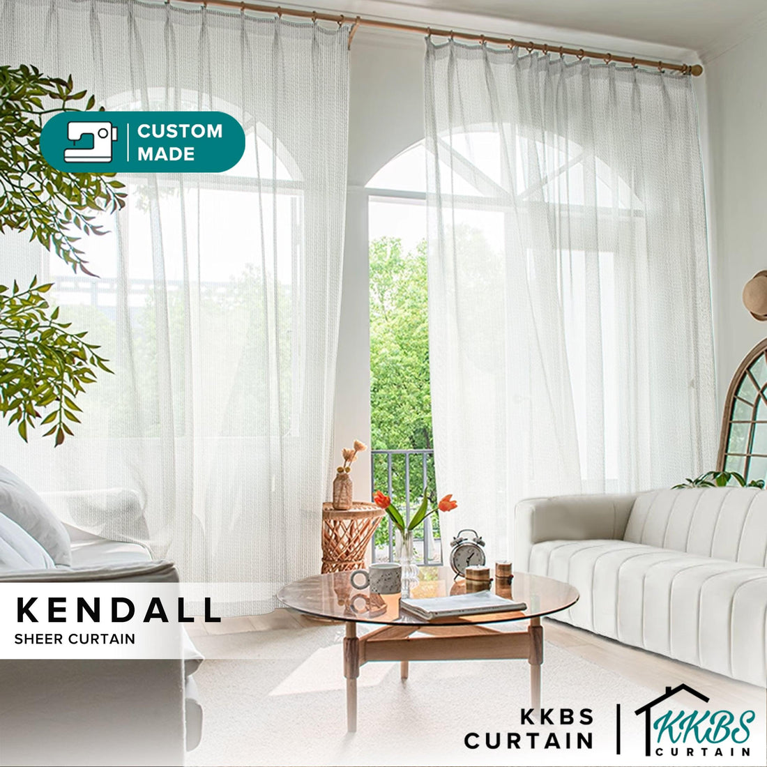 Tirai Tipis Kendall Custom Made
