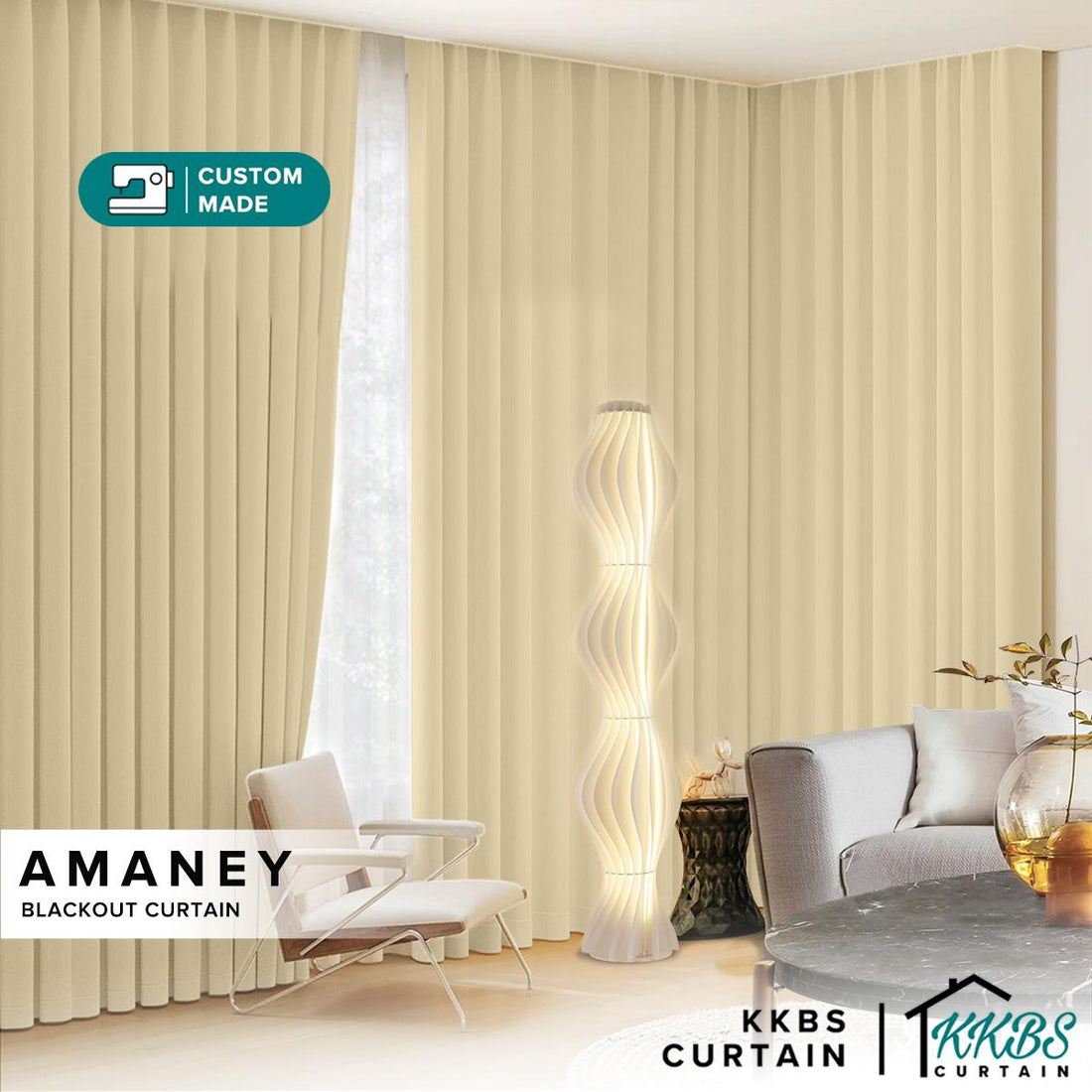 Langsir Blackout Amaney Tempahan