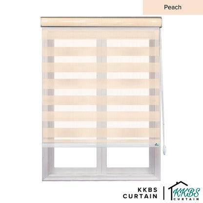 Maximo Semi Blackout Zebra Blinds Custom Made