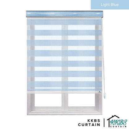 Maximo Semi Blackout Zebra Blinds Custom Made