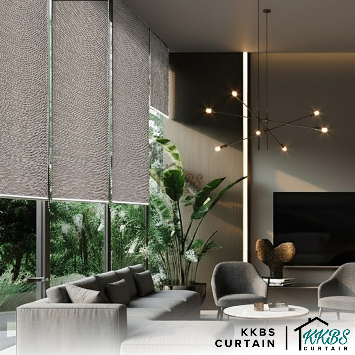 Pierino 100% Blackout Roller Blinds Custom Made