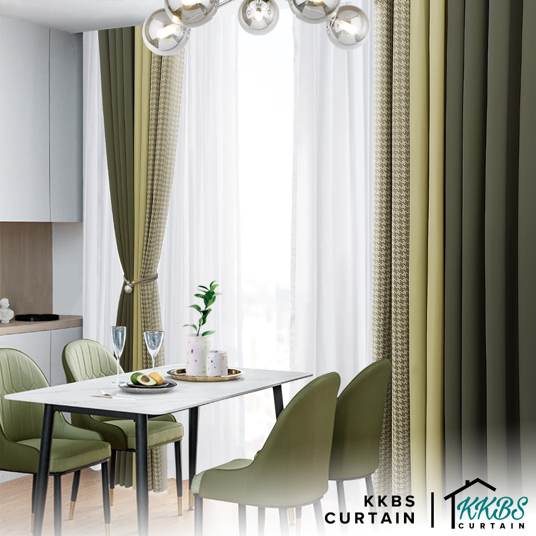 Tirai Blackout Quessy Dibuat Tersuai 