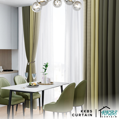 Tirai Blackout Quessy Dibuat Tersuai 