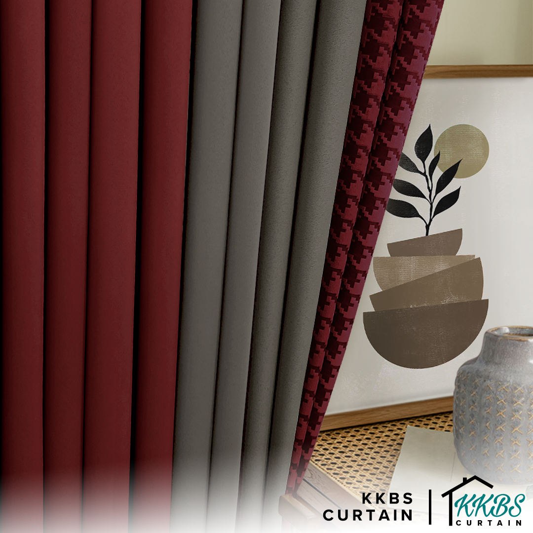 Tirai Blackout Quessy Dibuat Tersuai 