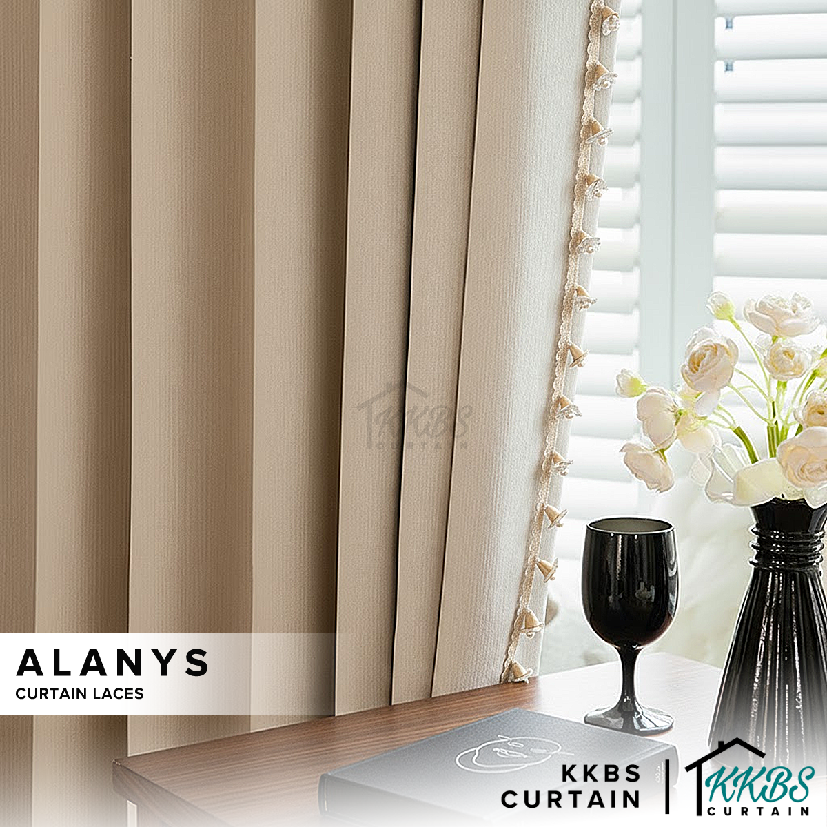 Alanys Curtain Laces Cut by Metre
