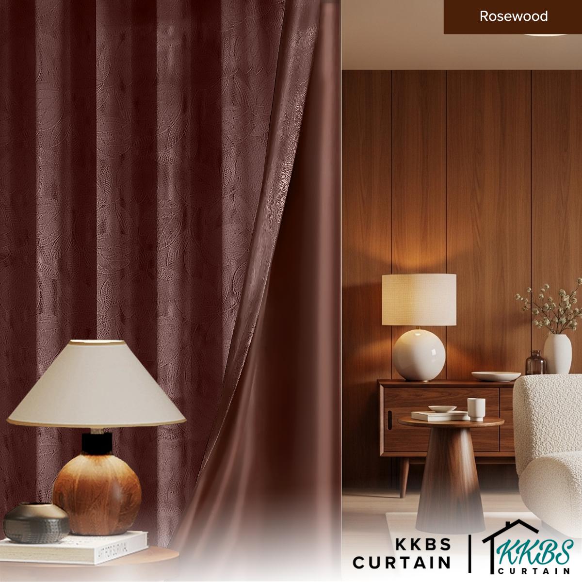 Miranda 90-98% Langsir Siap Sedia Cangkuk &amp; Eyelet Pemadaman - Lebar Ekstra