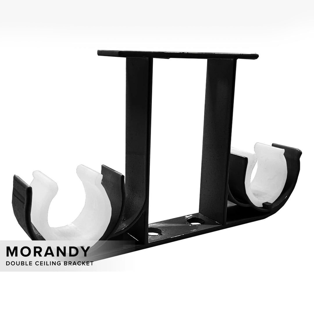 Morandy Bracket Siling Double Hitam Obsidian