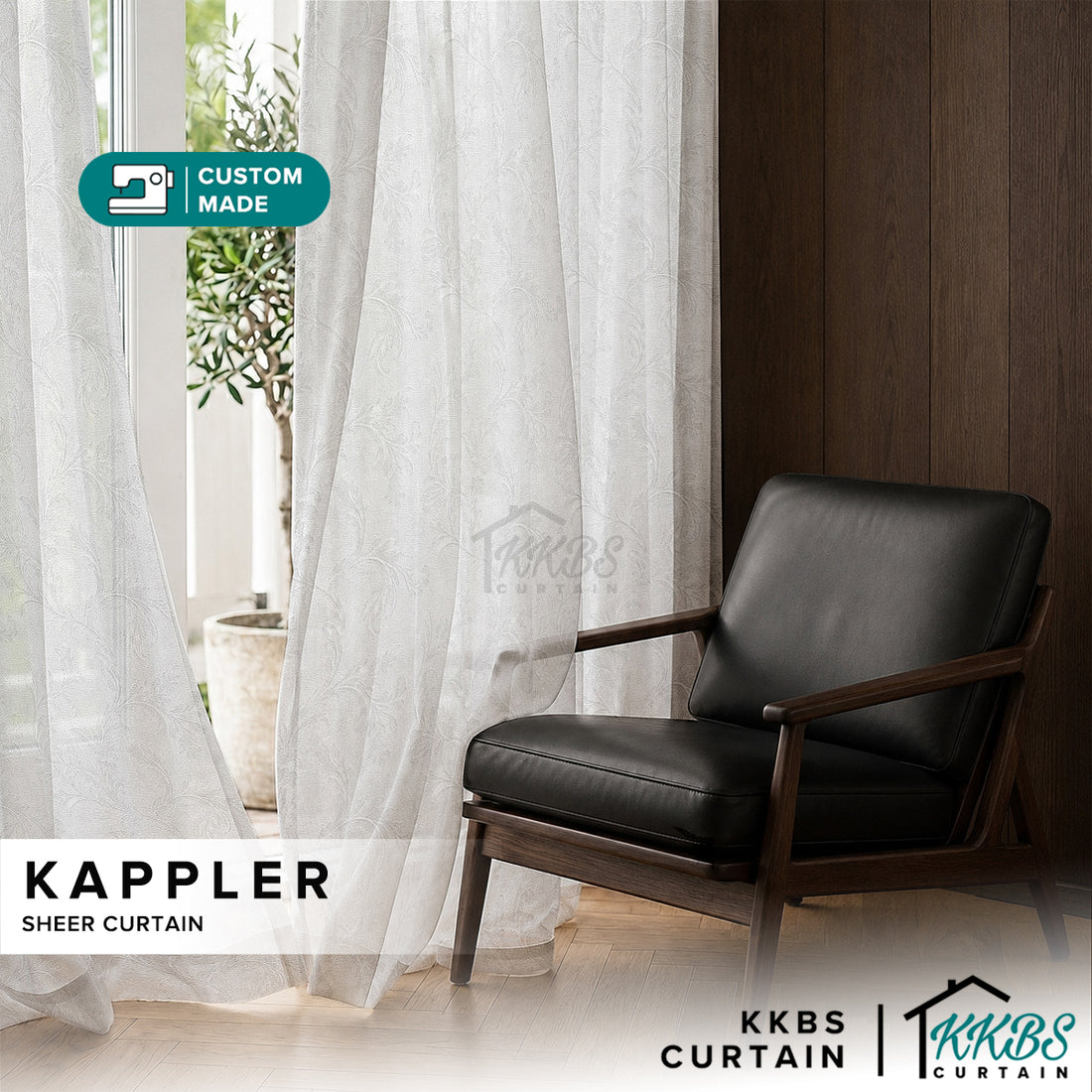 Kappler Sheer Curtain Custom Made