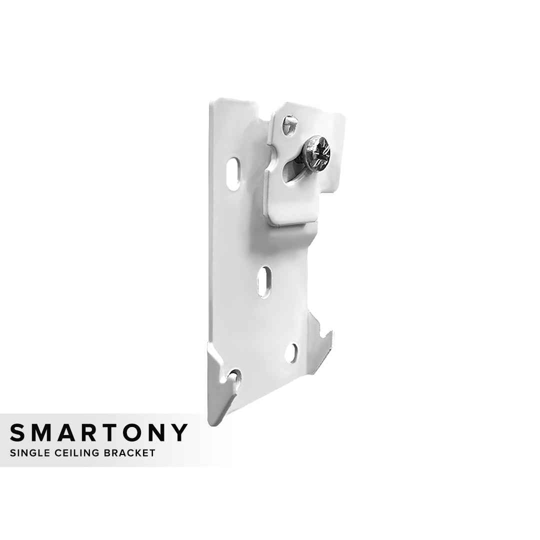 Smartony Motorised Curtain Track Single Ceiling Bracket