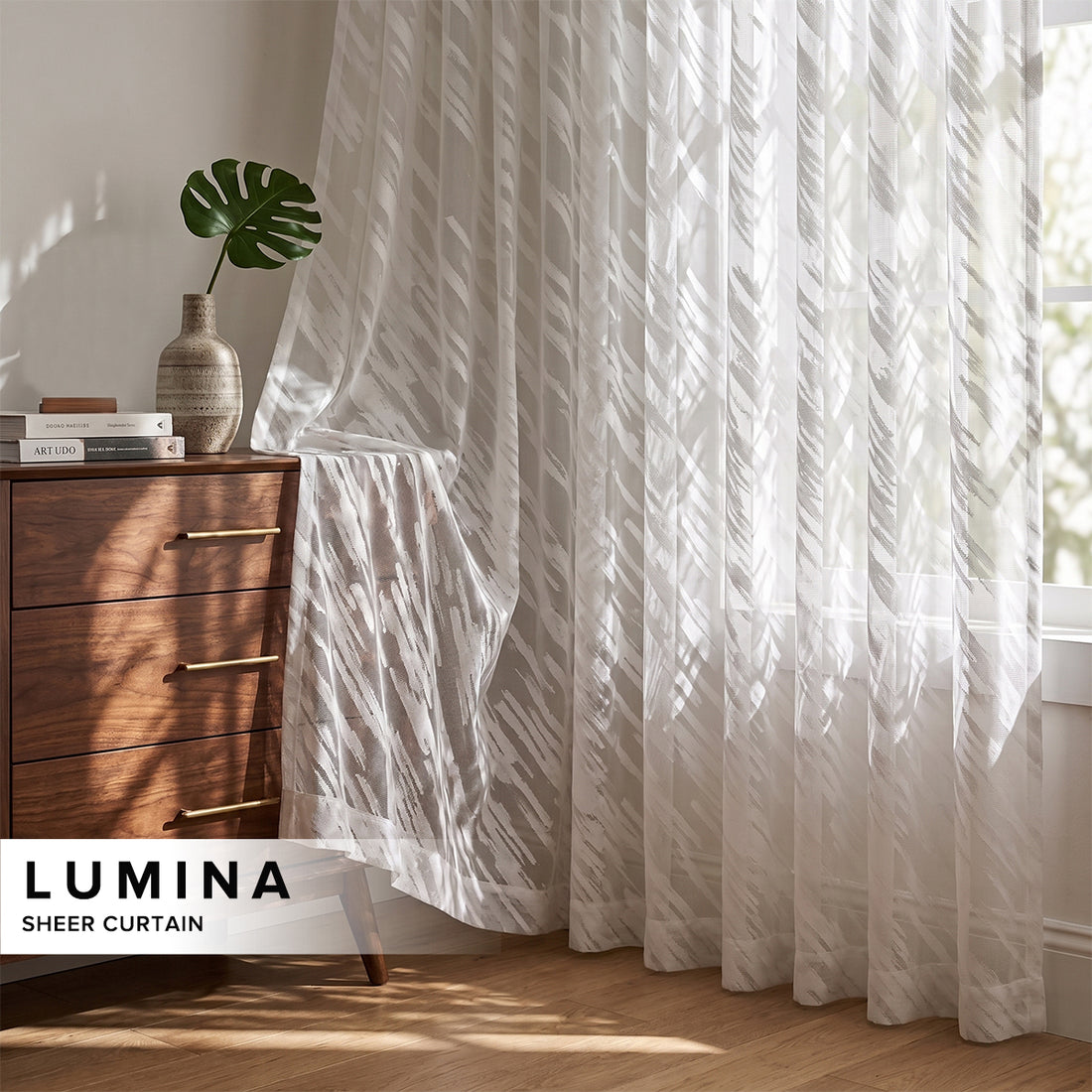 Langsir Jarang Lumina / Langsir Net Siap Dijahit