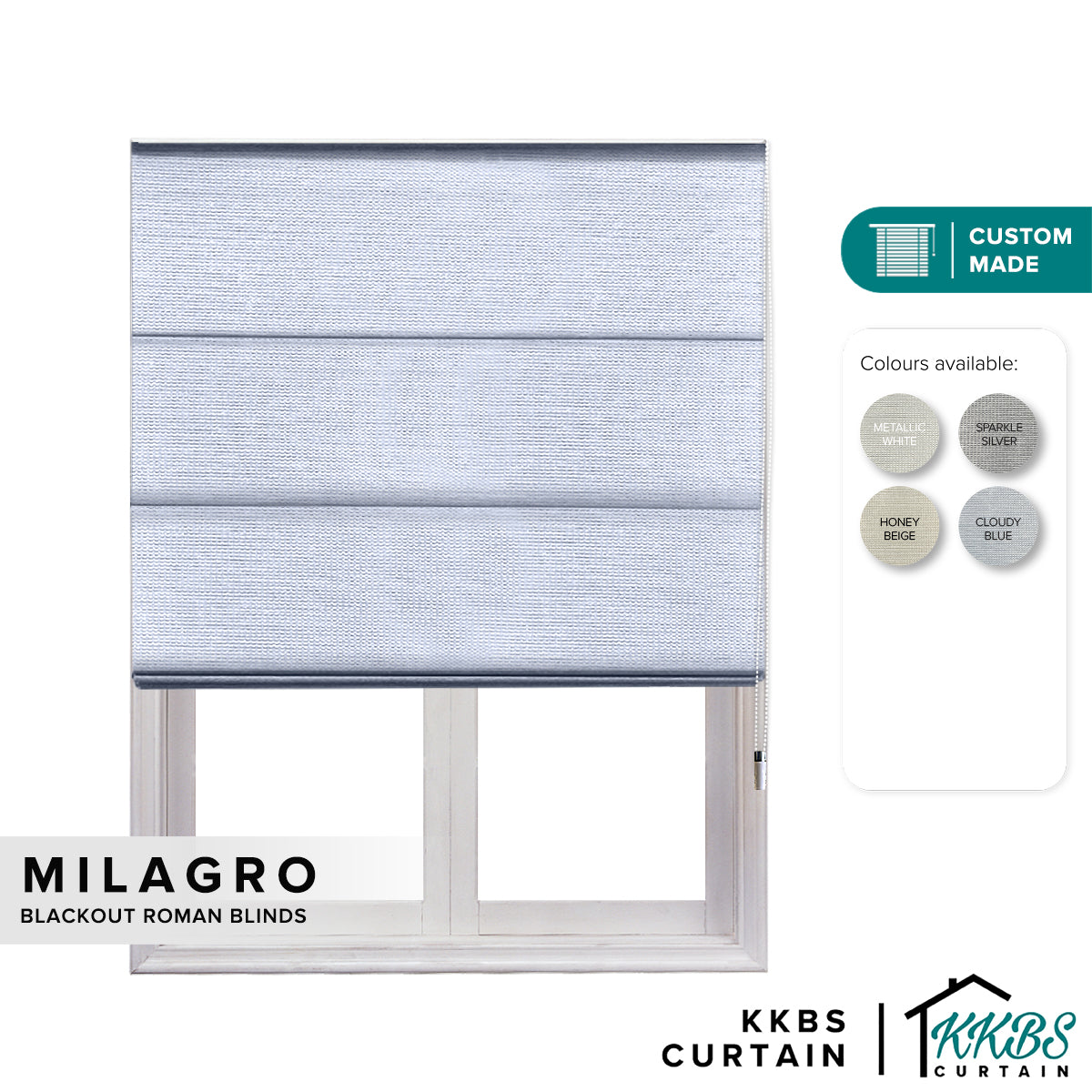 Milagro 遮光罗马帘定制