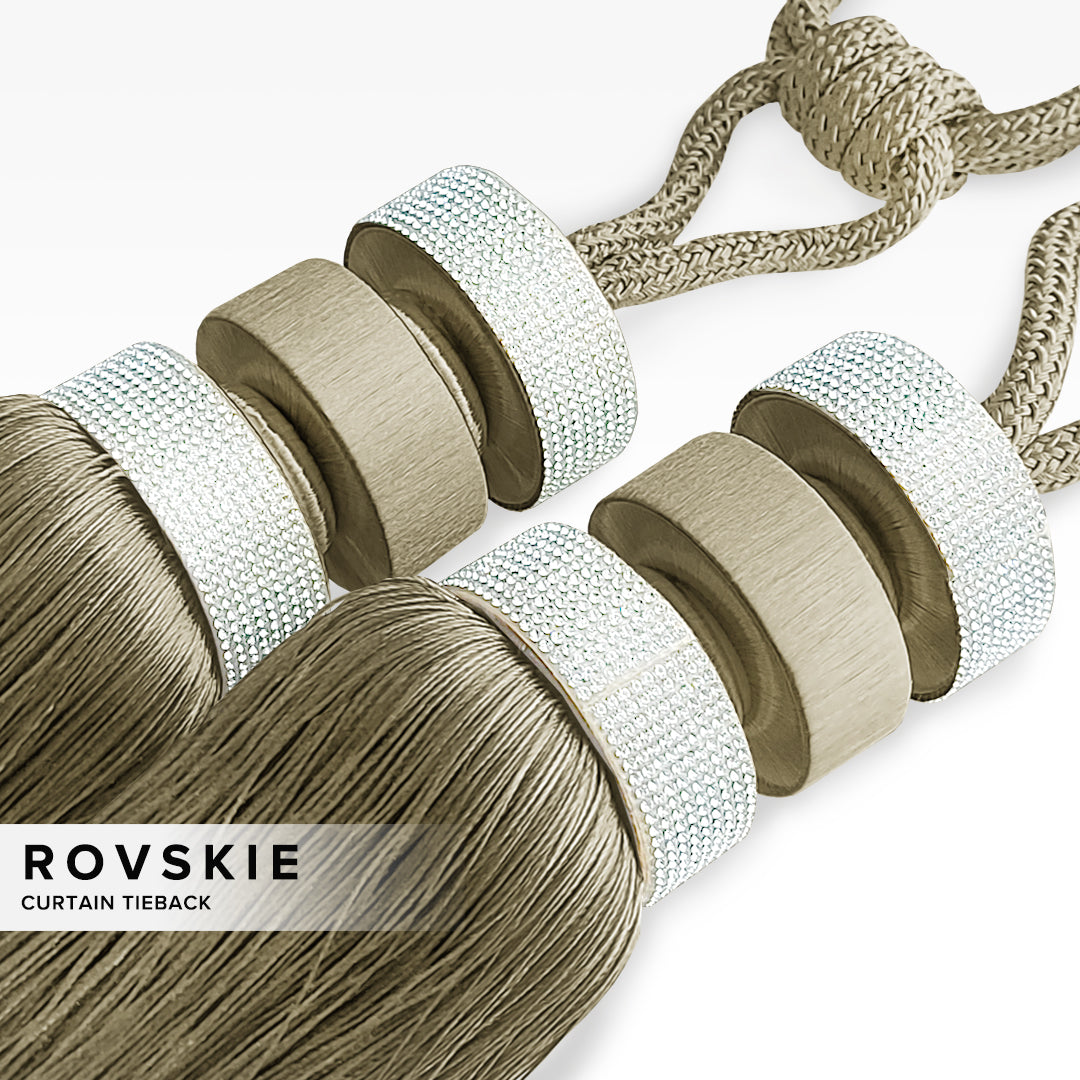 Rovskie 窗帘流苏绑绳