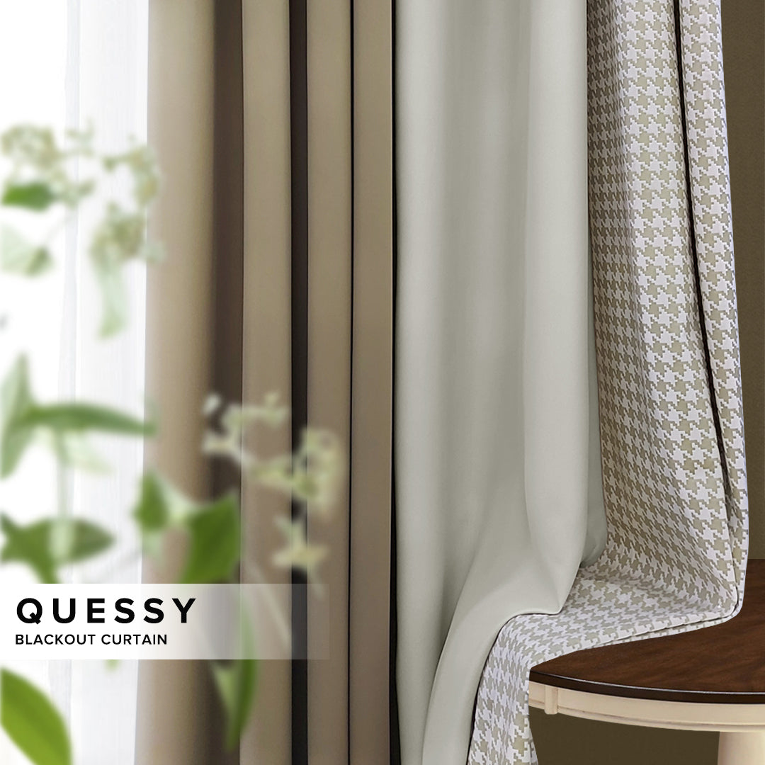 Quessy Blackout Curtain Custom Made