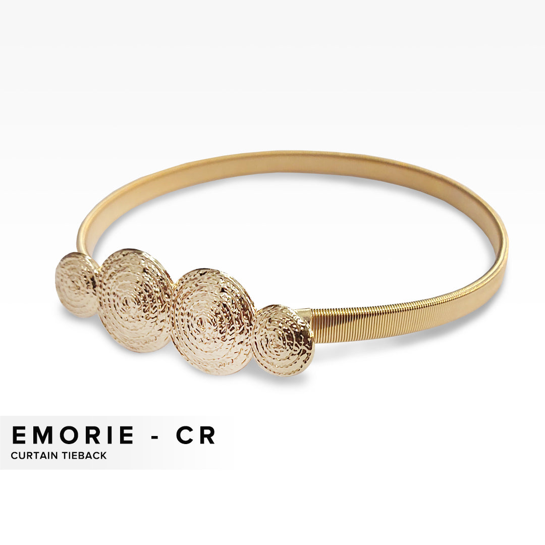 Emorie 四圈设计窗帘绑带