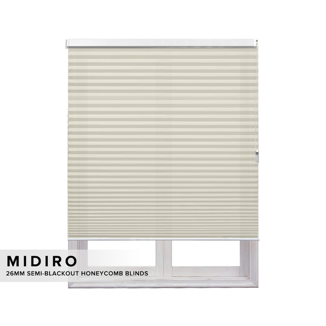 Midiro 26mm Semi Blackout Honeycomb Blinds Custom Made