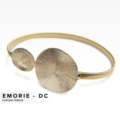 Emorie Lotus Leaf Design Curtain Tieback
