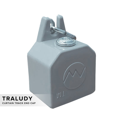 Traludy Curtain Track End Cap