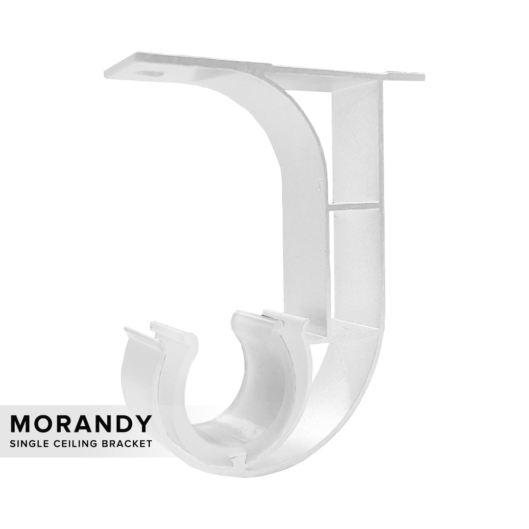 Morandy Bracket Siling Single Putih Mutiara