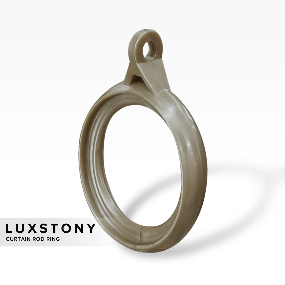 Cincin Batang Langsir Luxstony Khaki Brown