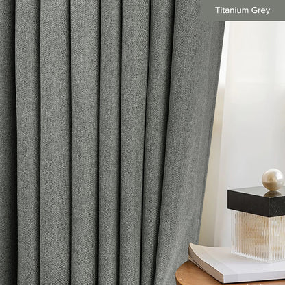Mizuka 100% Blackout Curtain Ready Made - Standard Width