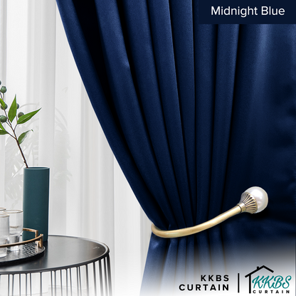 Canola Curtain Minimalist Hook &amp; Eyelet