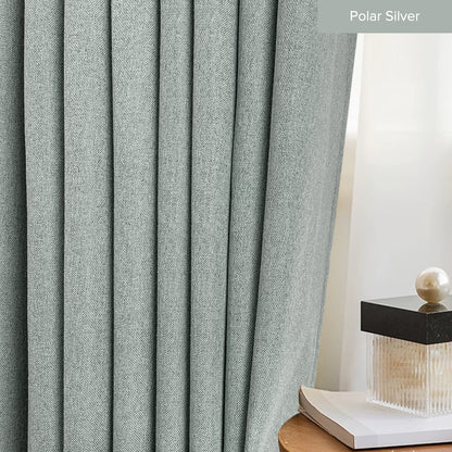 Mizuka 100% Blackout Curtain Ready Made - Standard Width