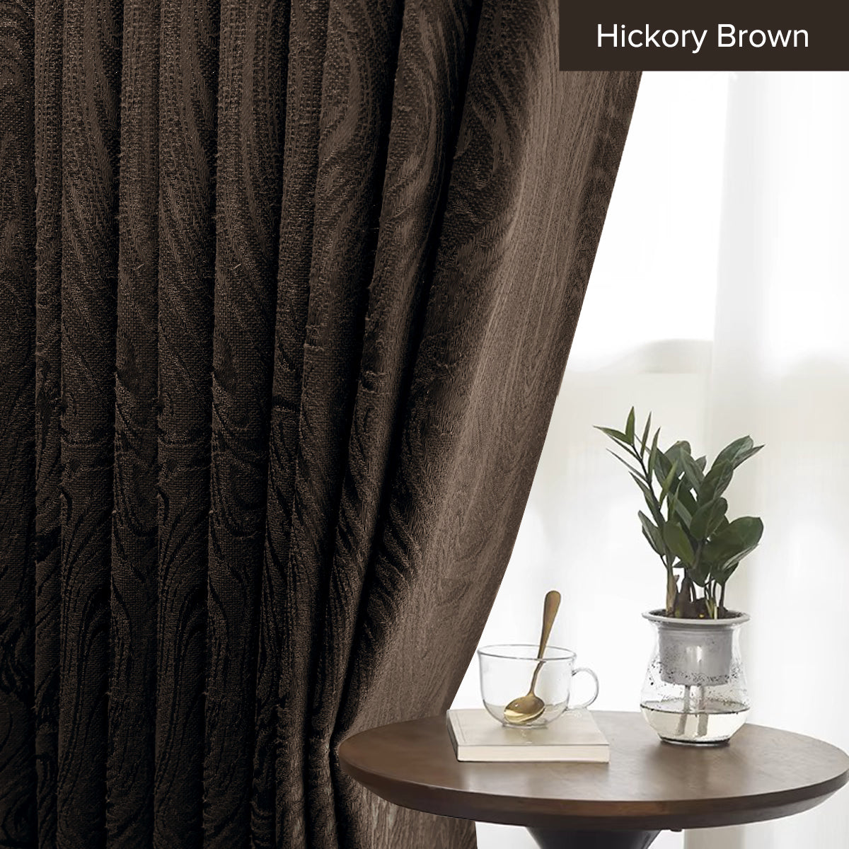 Neluna Semi Blackout Curtain Ready Made - Standard Width