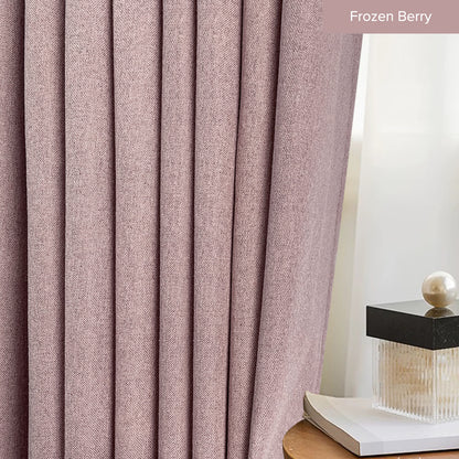 Mizuka 100% Blackout Curtain Ready Made - Standard Width