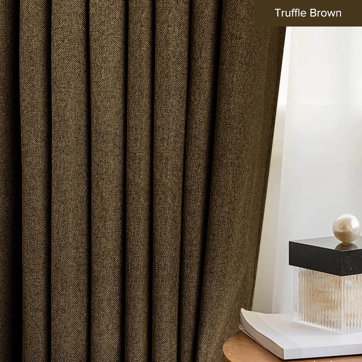 Mizuka 100% Blackout Curtain Ready Made - Standard Width