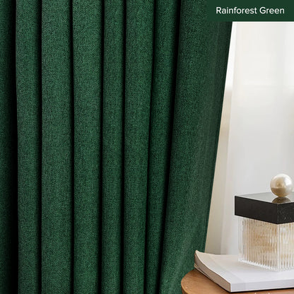 Mizuka 100% Blackout Curtain Ready Made - Extra Width