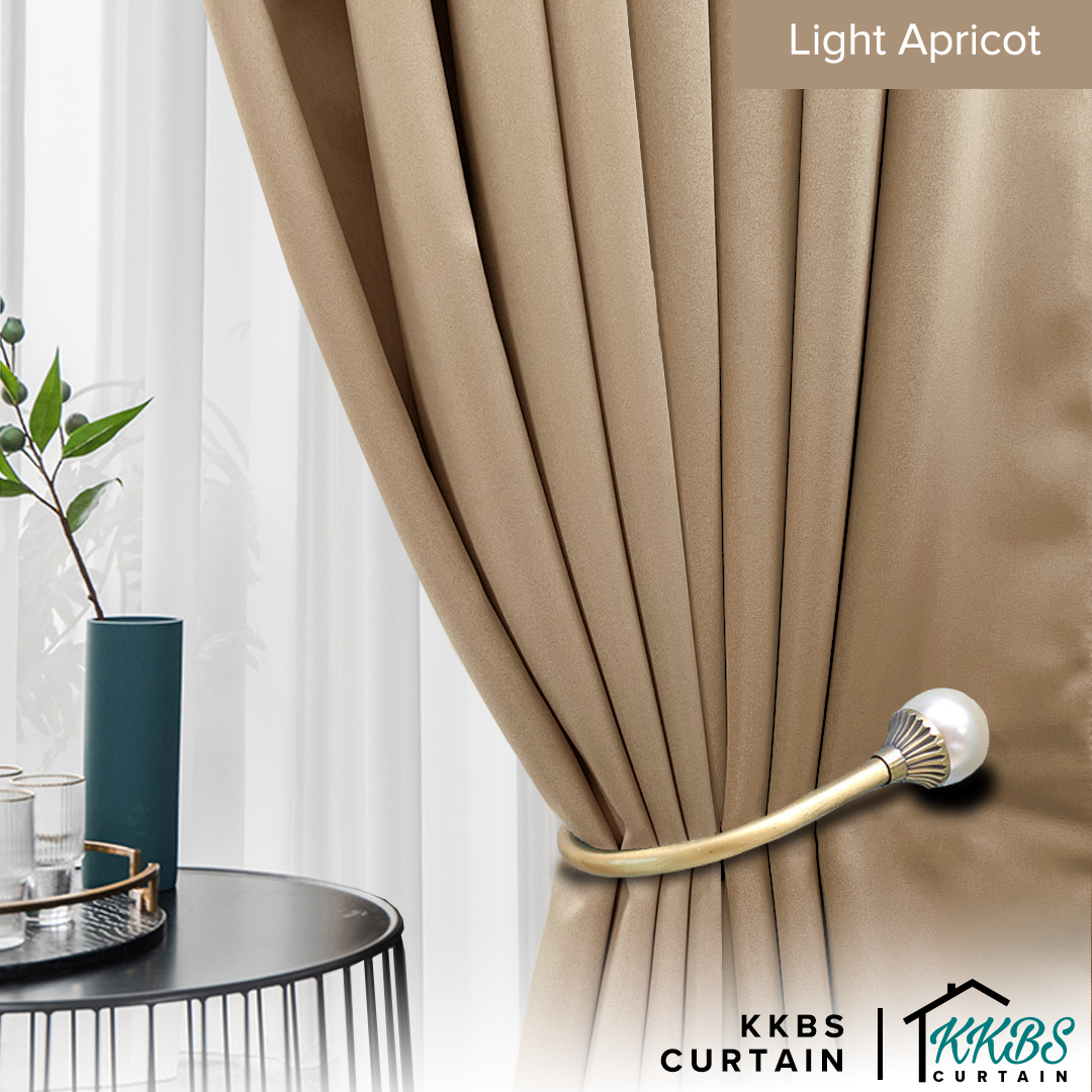 Canola Curtain Minimalist Hook &amp; Eyelet