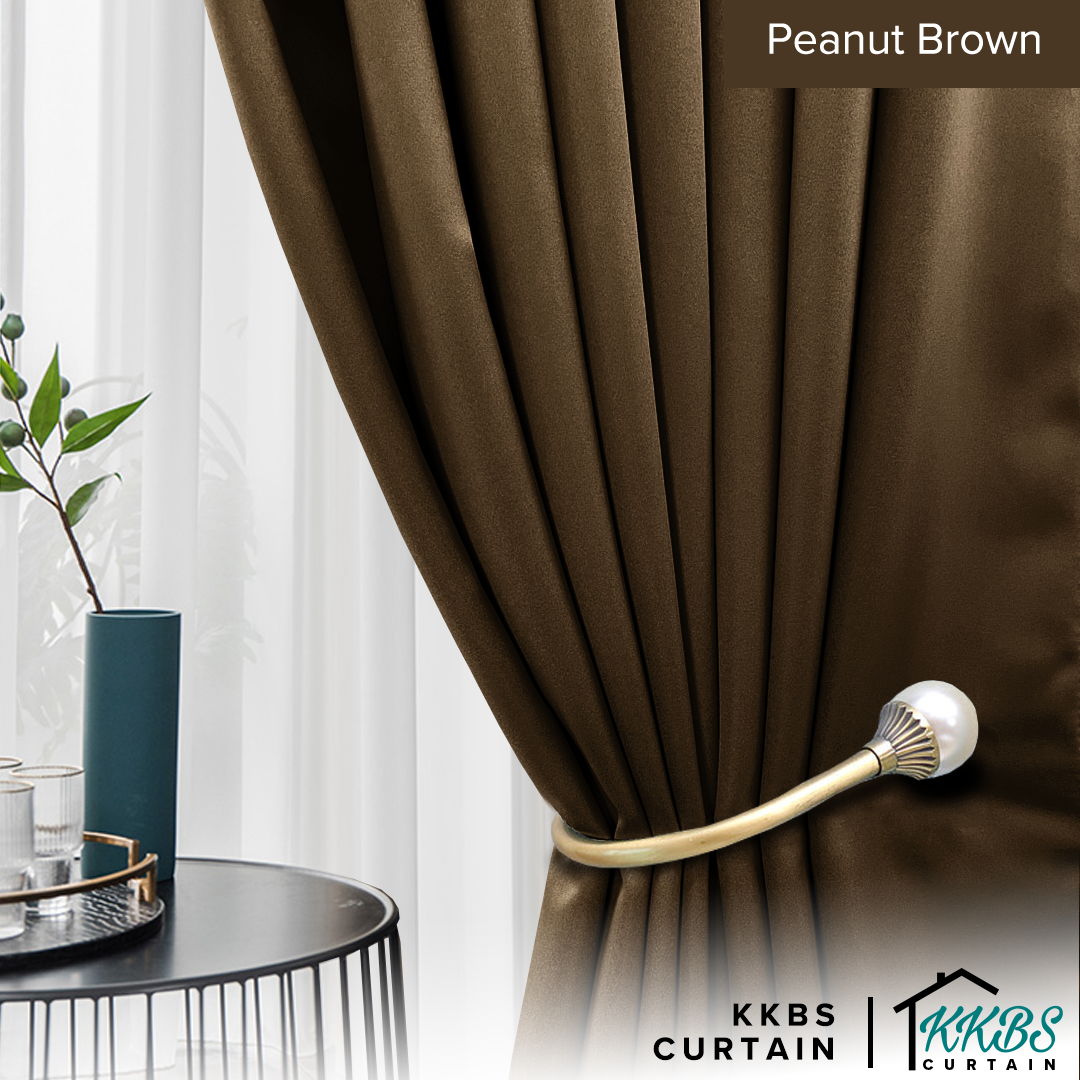 Canola Curtain Minimalist Hook &amp; Eyelet