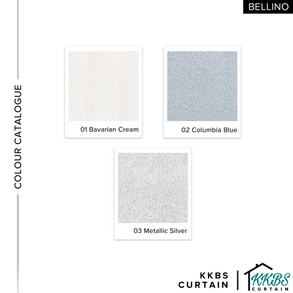 Tirai Roller Bellino 100% Dibuat Tersuai