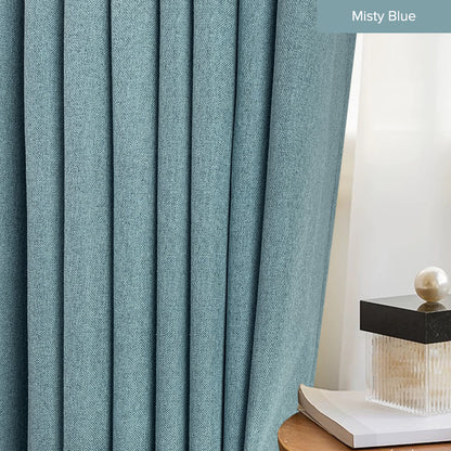 Mizuka 100% Blackout Curtain Ready Made - Extra Width