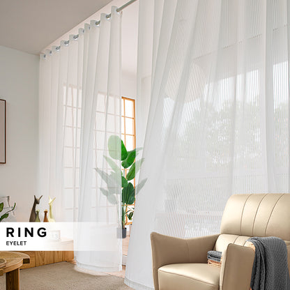 Vertica Sheer Curtain Ready Made