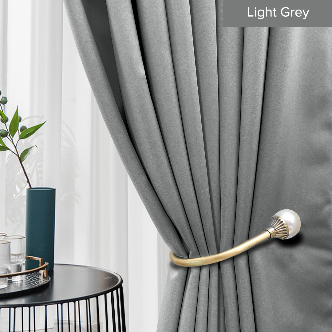 Langsir Canola 80%+ Blackout Cangkuk &amp;amp; Lubang Minimalis