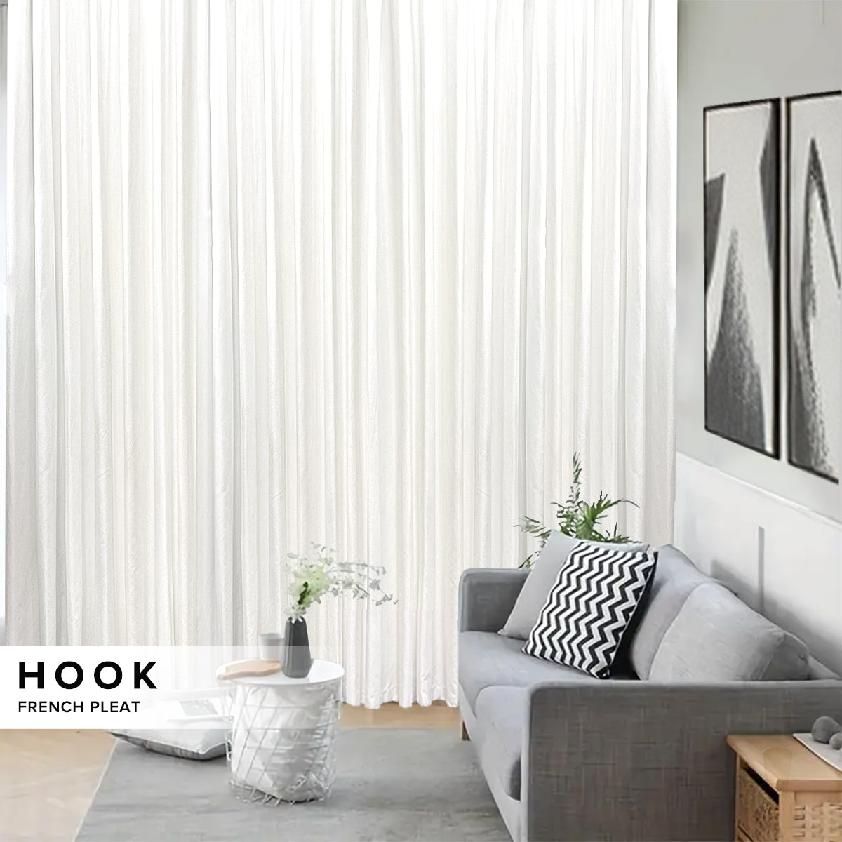 Graciela Privacy Sheer Curtain Ready Made
