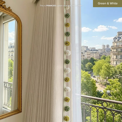Frances Curtain Laces Cut by Metre