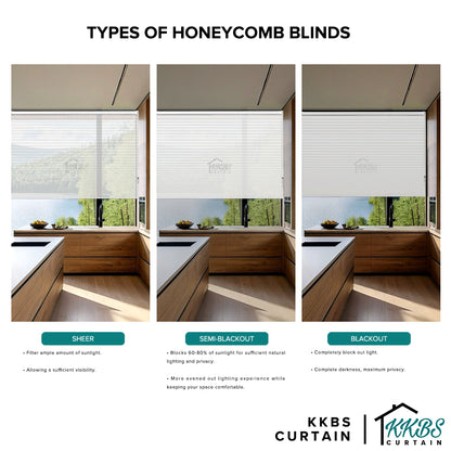 Juliano 26毫米透明蜂巢帘（定制款） 